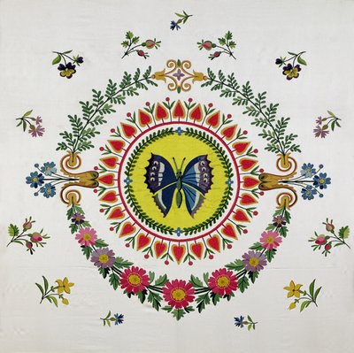 Seat cover by Bissardon, Cousin and Bony, 1811 by French School